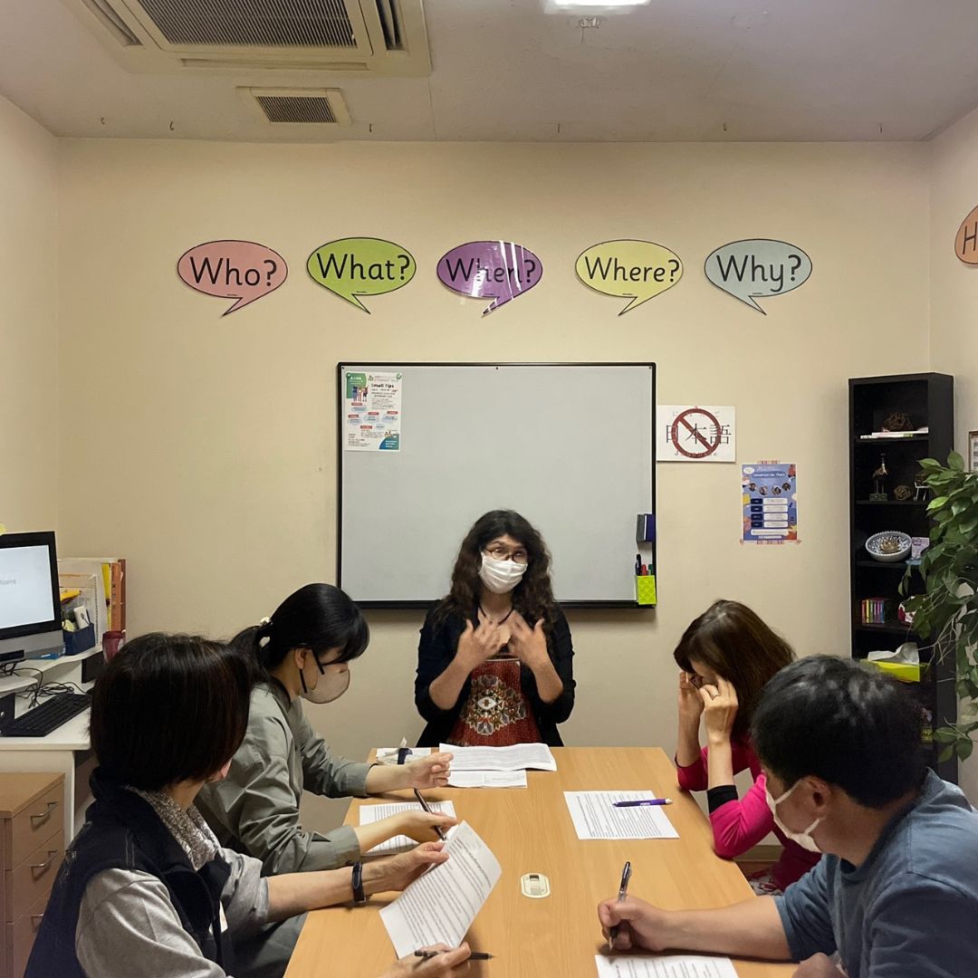 盛岡市の英会話クラブ ストレートトーク/イベントの様子（大人）13