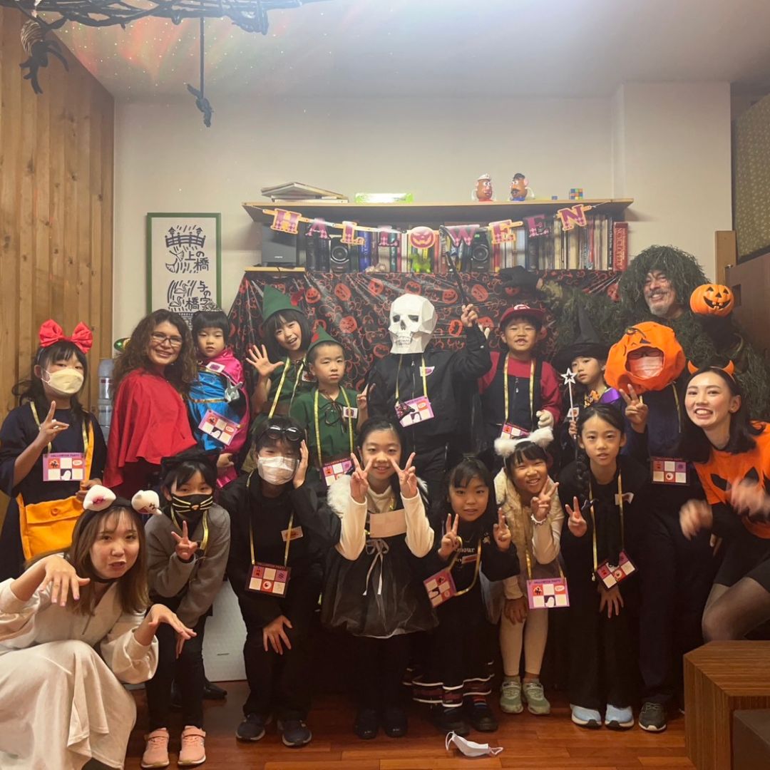 盛岡市の英会話クラブ ストレートトーク/2023年ハロウィンパーティ１
